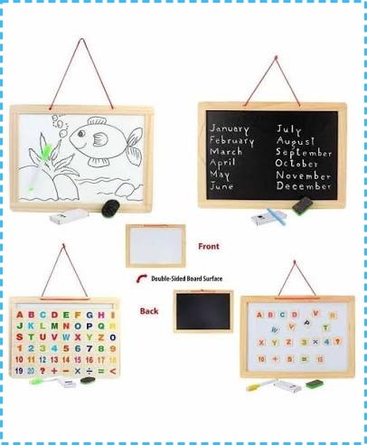 BLACK BOARD WHITE BOARD WOOD