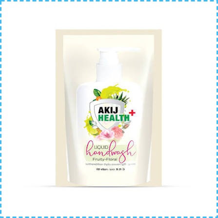 AKIJ HEALTH+LIQUID HANDWASH FRUITY-FLORAL 170 ML REFIL
