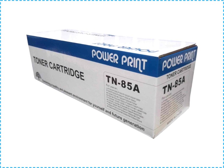 POWER PRINT TN-6000 LASER JET PRO P1100/1102/1102W(HP 85A /36A/35A/78A CANON LPB 6000/6030/6200/6230
